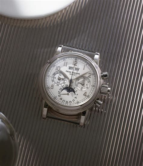 Buy Patek Philippe Split Chronograph 5004 White Gold 